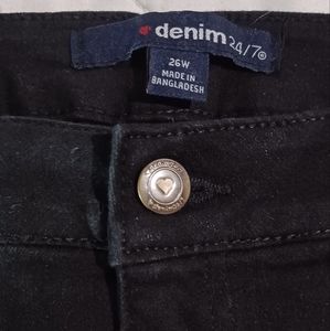 3 for $20 Black denim jeans